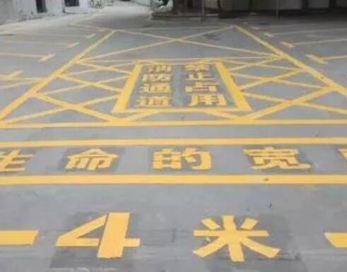 东风仓库划线